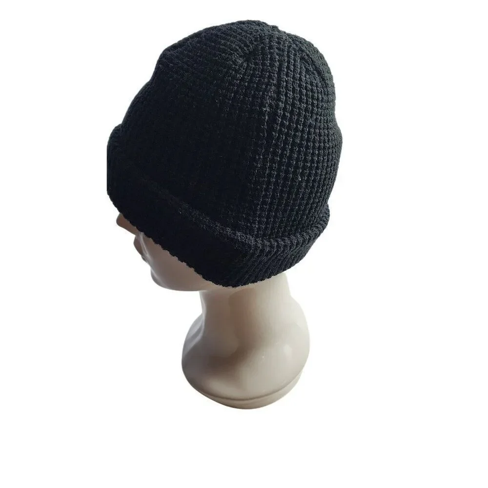 Gerry Unisex Faux Fur Lined  Black Winter Hat One Size